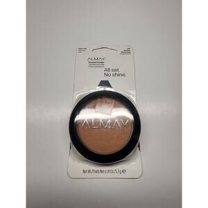Almay Pressed Setting Powder Lightweight Matte All Set No Shine 400 Medium Deep